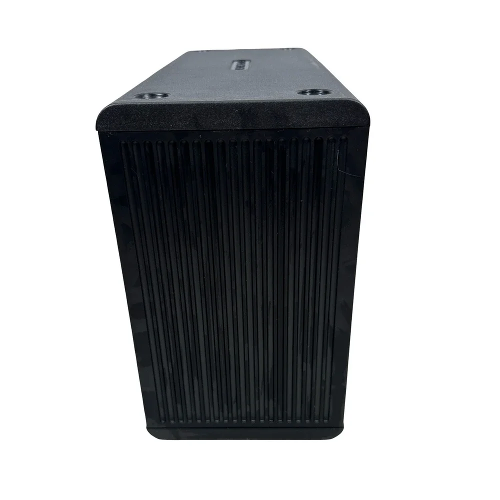 Openstock Black Plastic Double‎ Column 40 Cassette Storage Rack Stackable Media